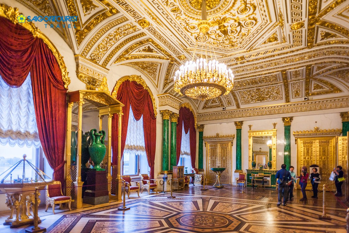 Зал Афины в Эрмитаже