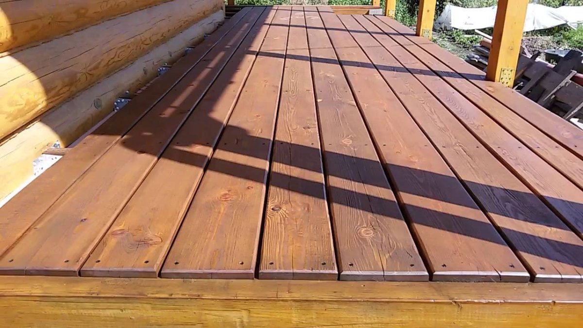 Деревянный пол