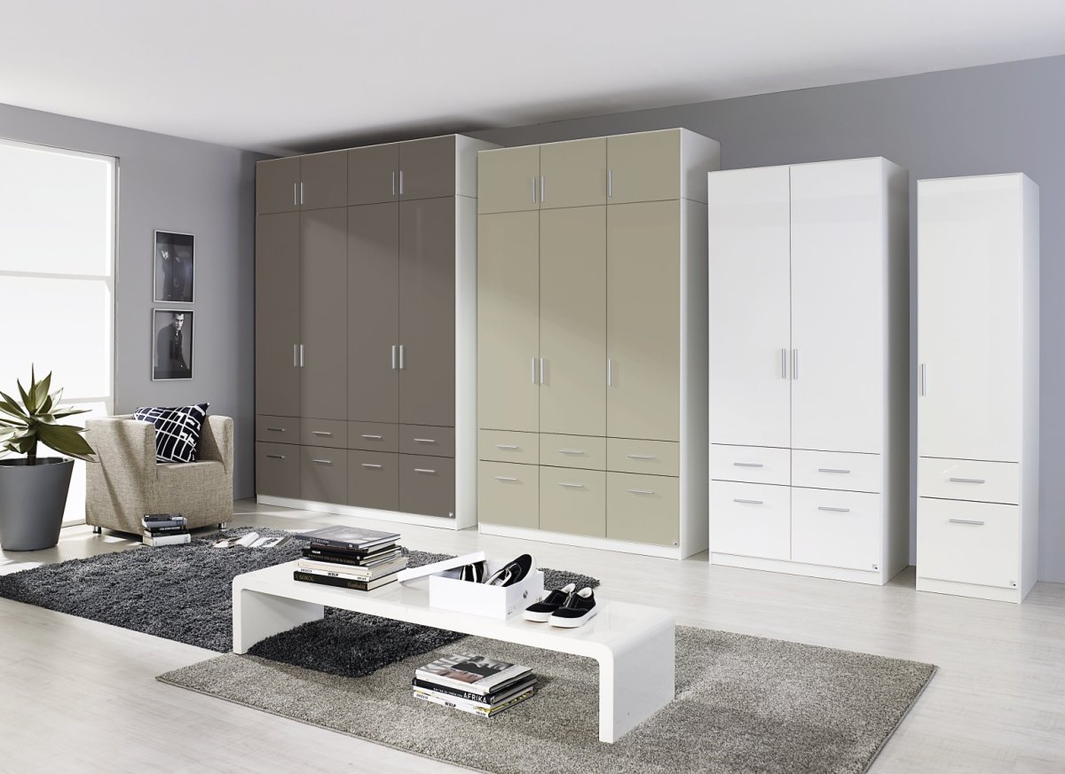 Фото шкафа Макс серый перламутр фото