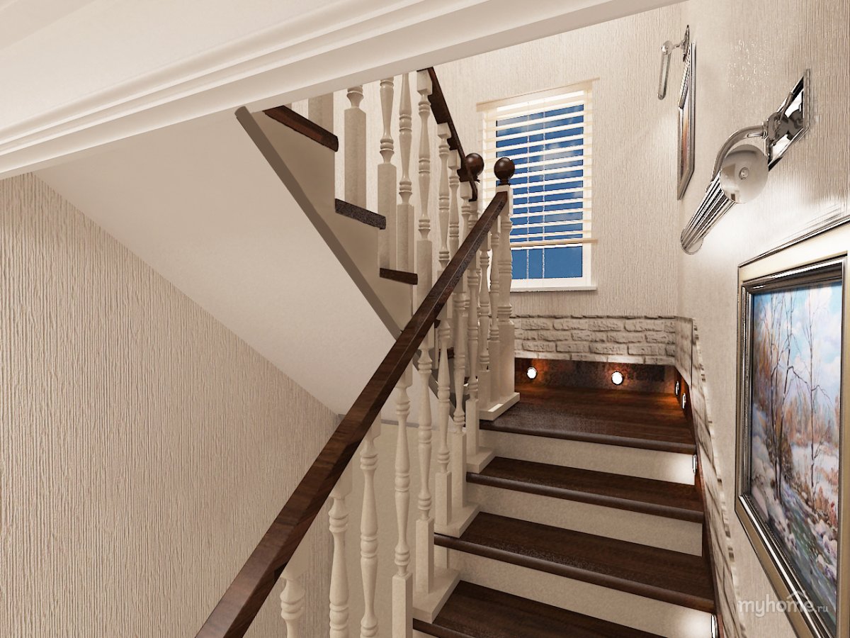 Лестница в интерьере