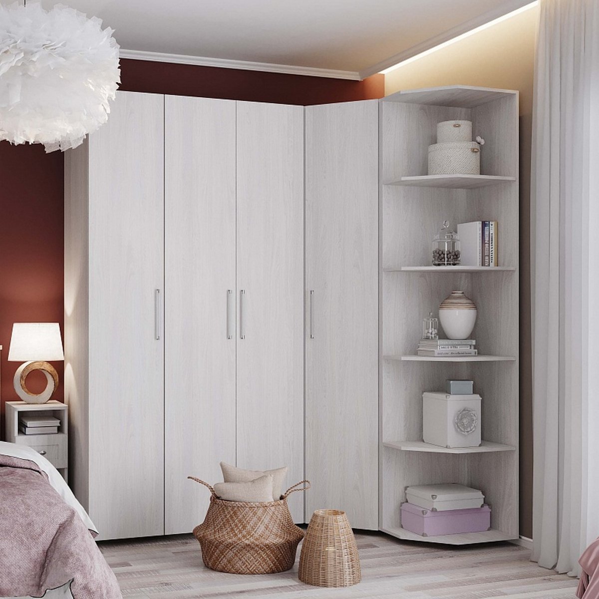 Классика шкаф встроенная мебель