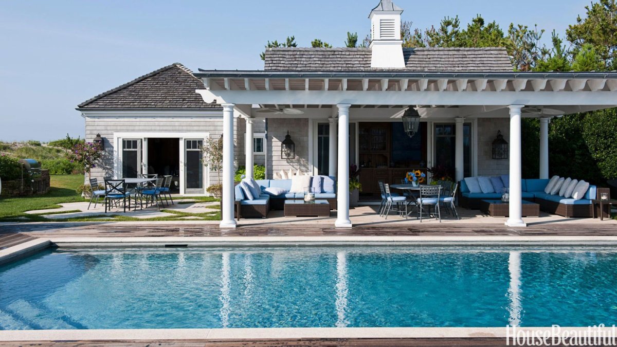 Бассейн на террасе