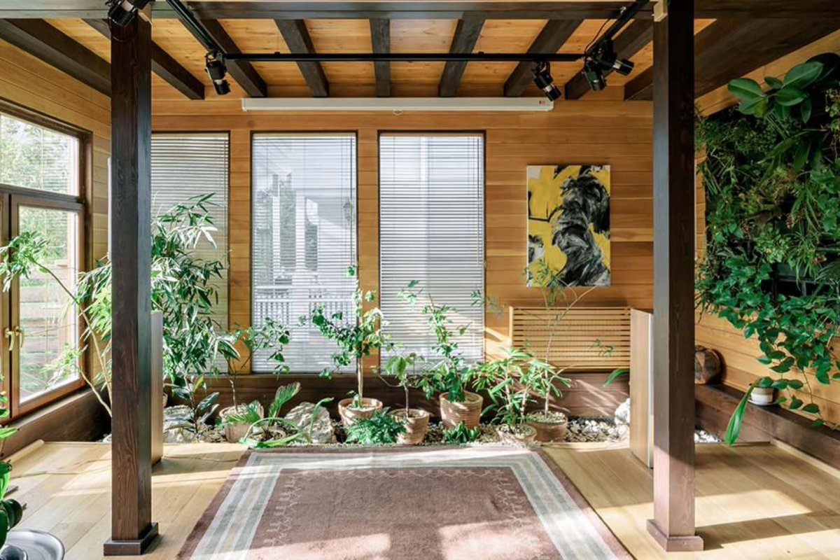 Шторы на веранду