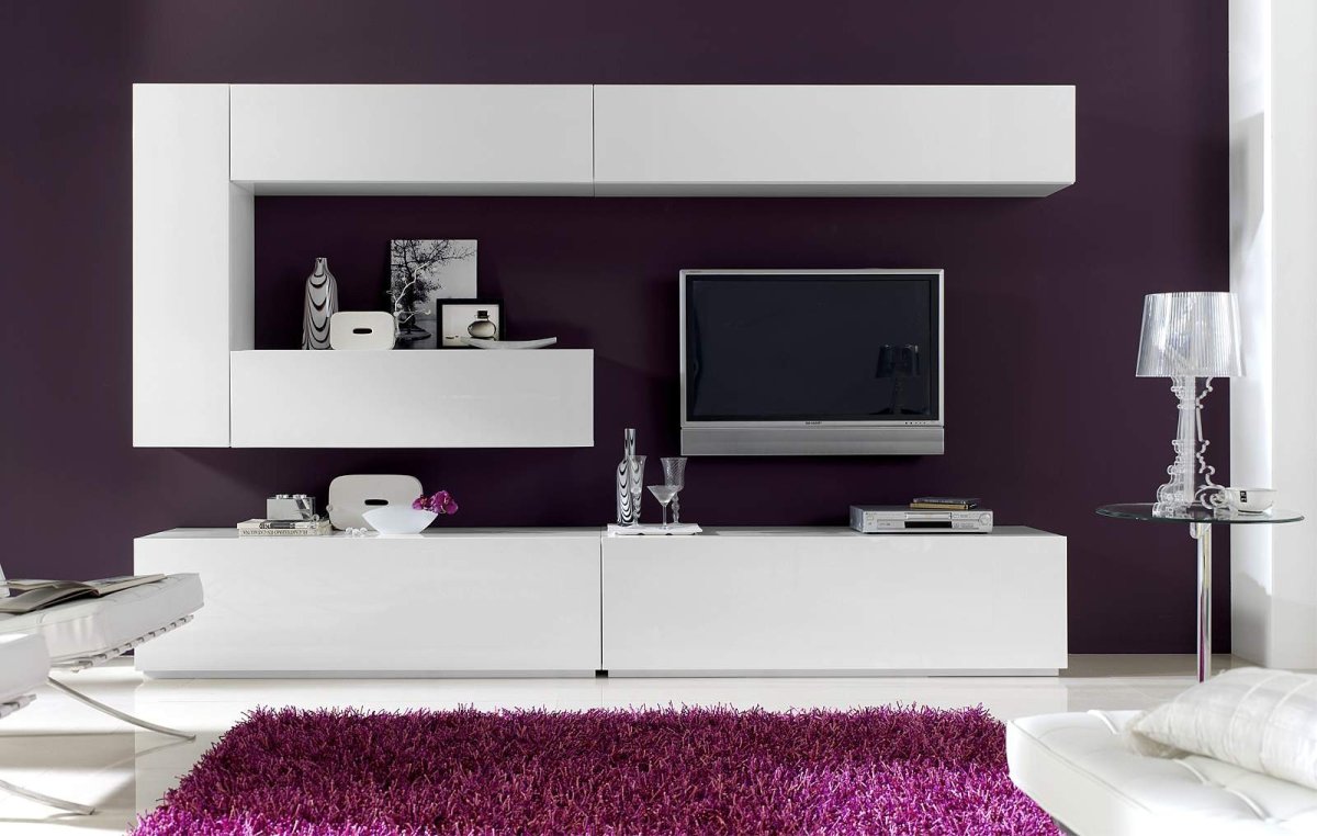 Современные стенки для гостиной