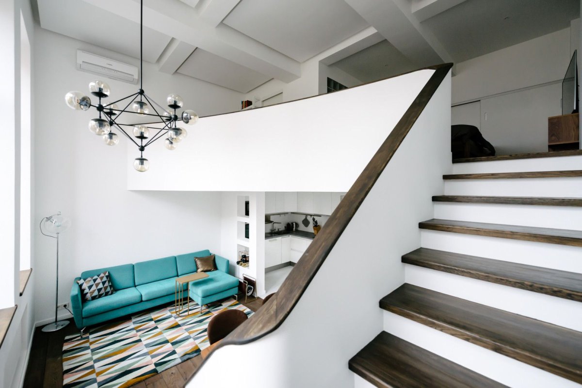 Двухуровневая студия в Москве 25кв