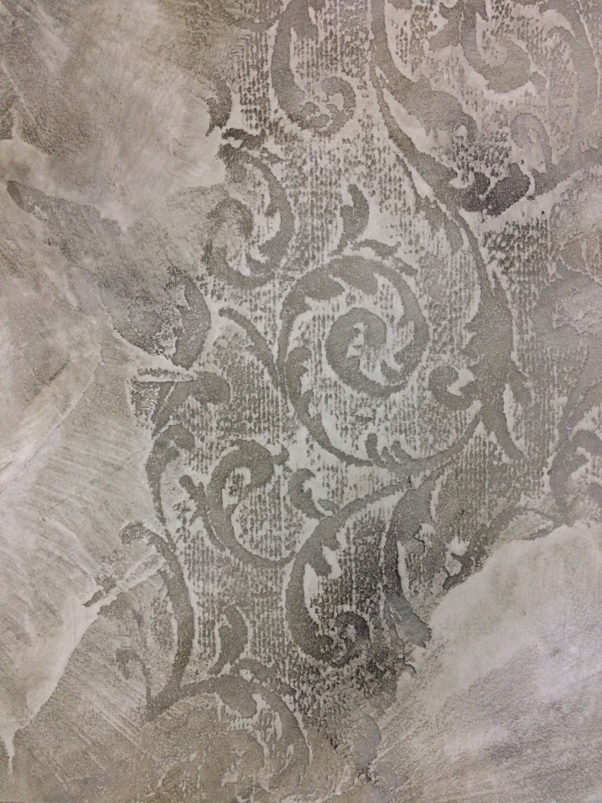 Штукатурка шелкография