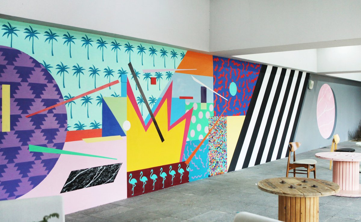 Кухня Нео Мемфис