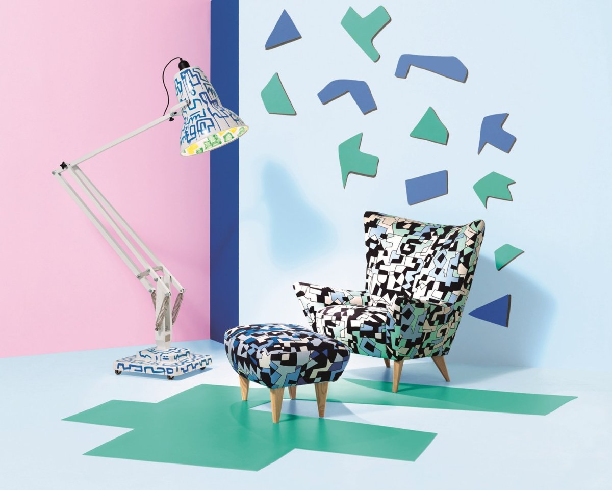 Контрастная стена в гостиной