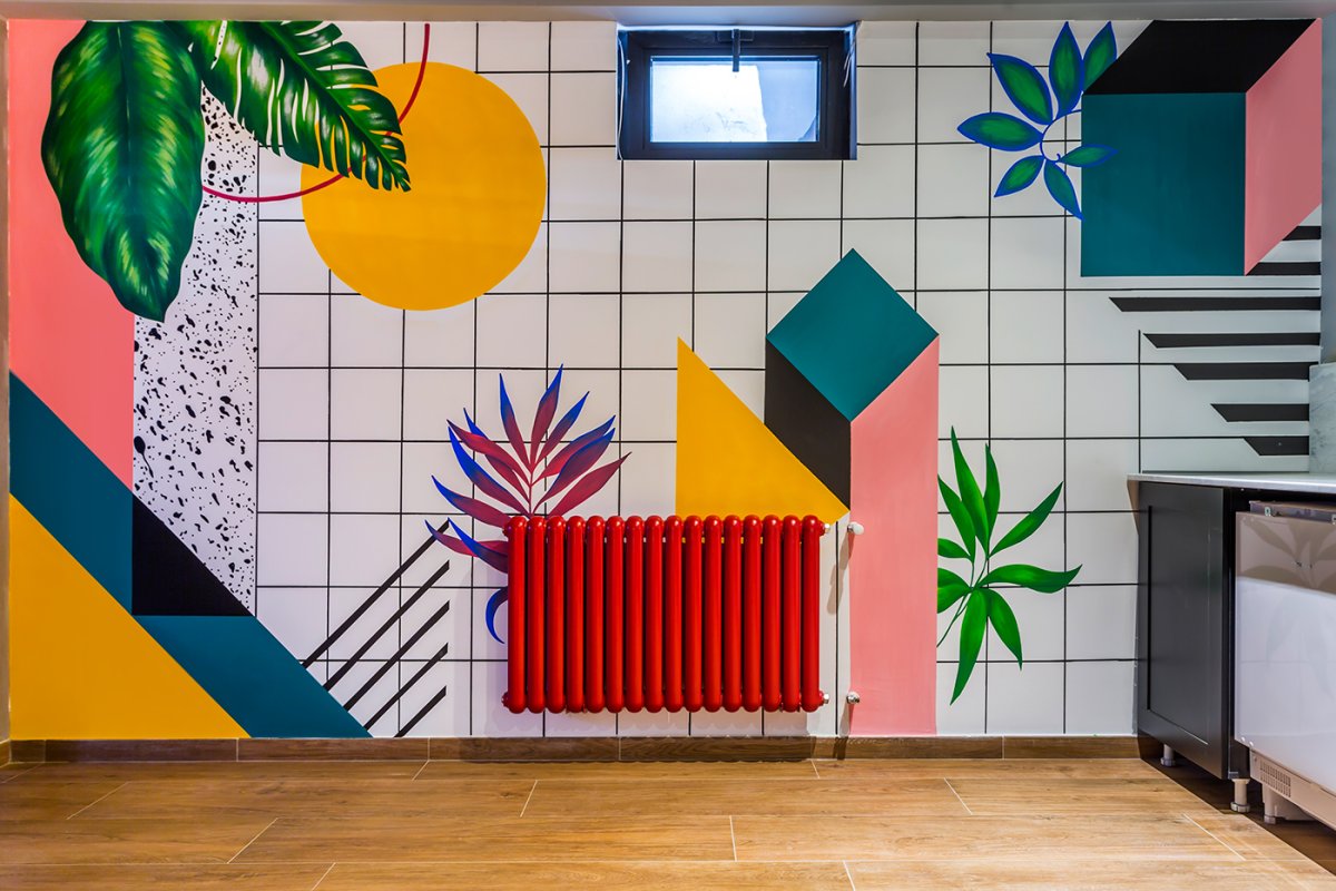 Стиль Мемфис в интерьере