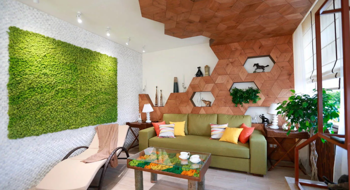 Дерево в интерьере