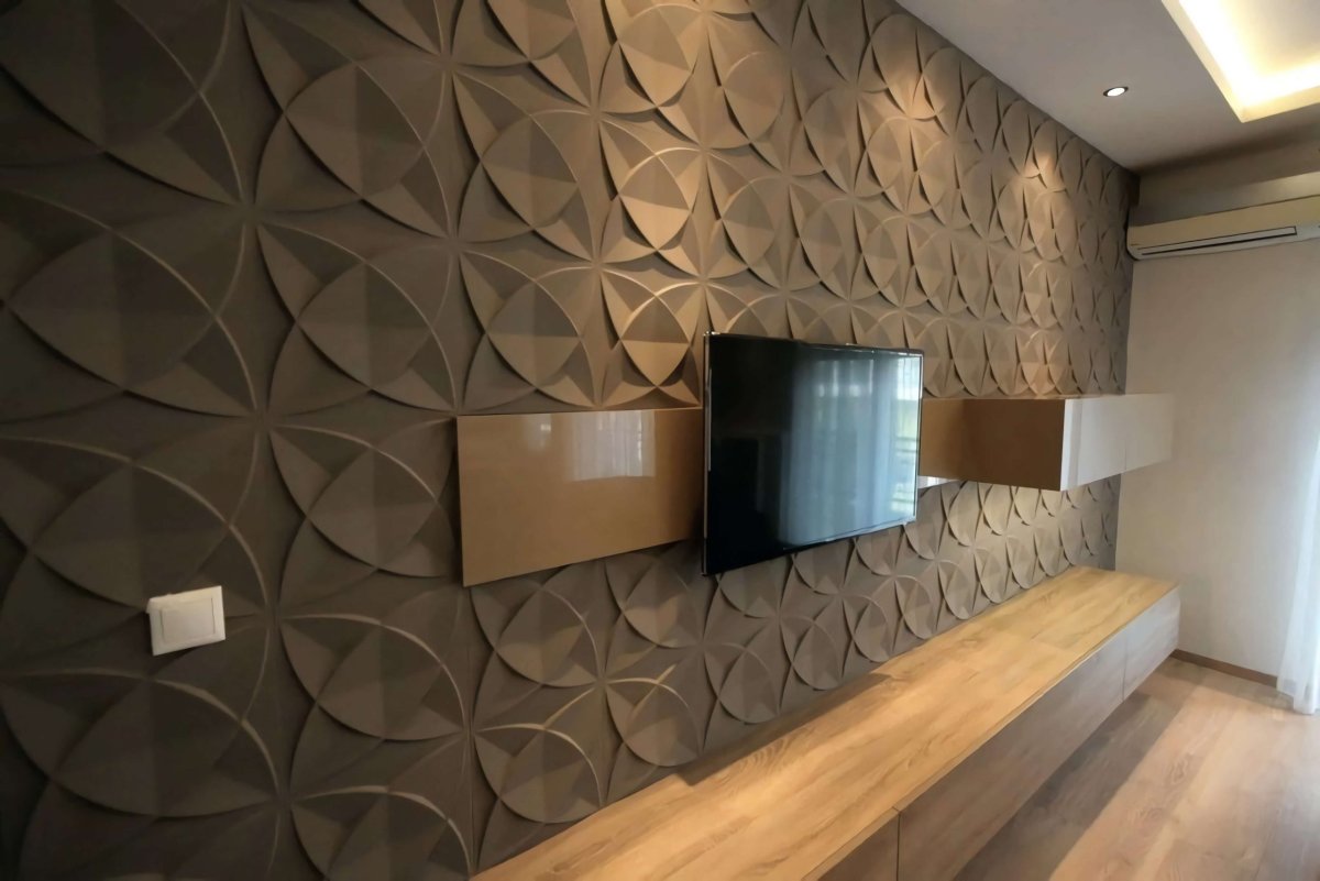 Срезы дерева в интерьере