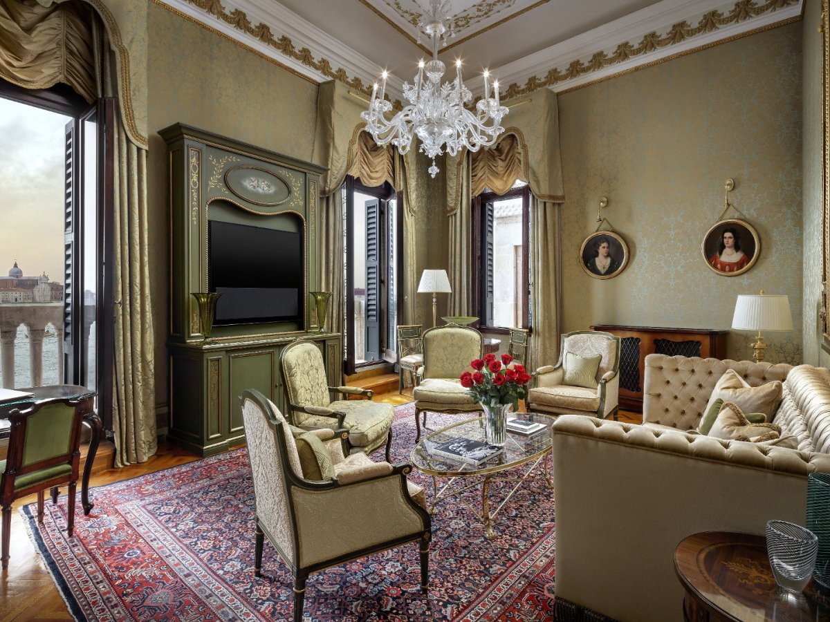 Гостиная в венецианском стиле
