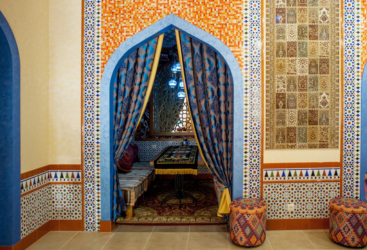 Пол в Восточном стиле