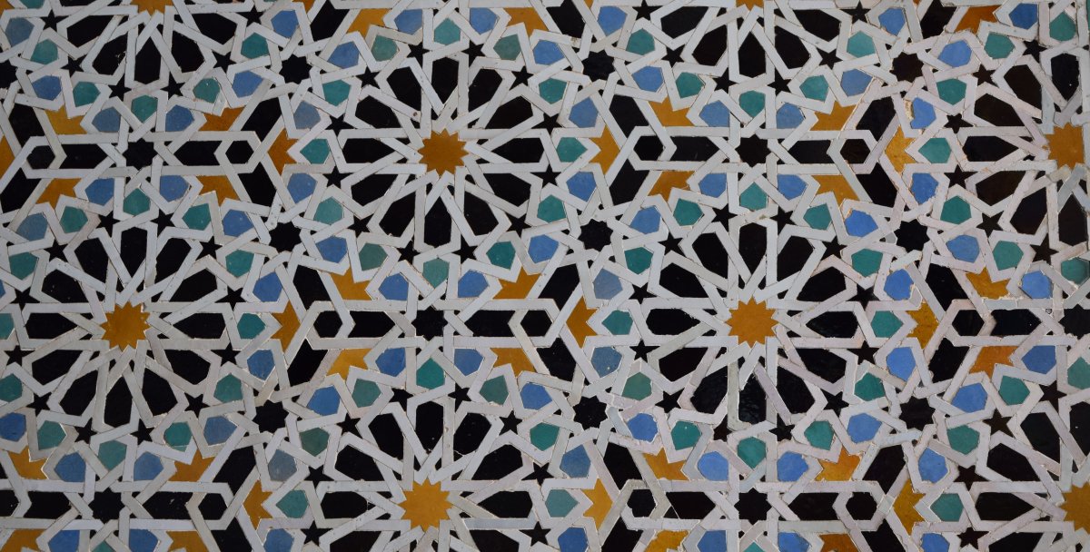 Мавританский геометрический орнамент