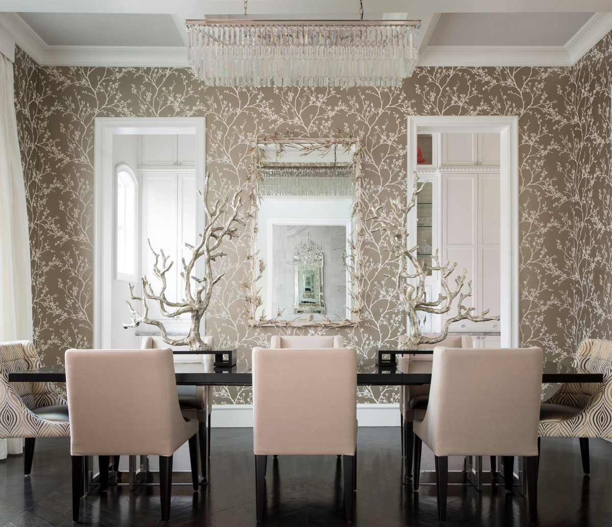 Обои для комнаты в однокомнатной квартире