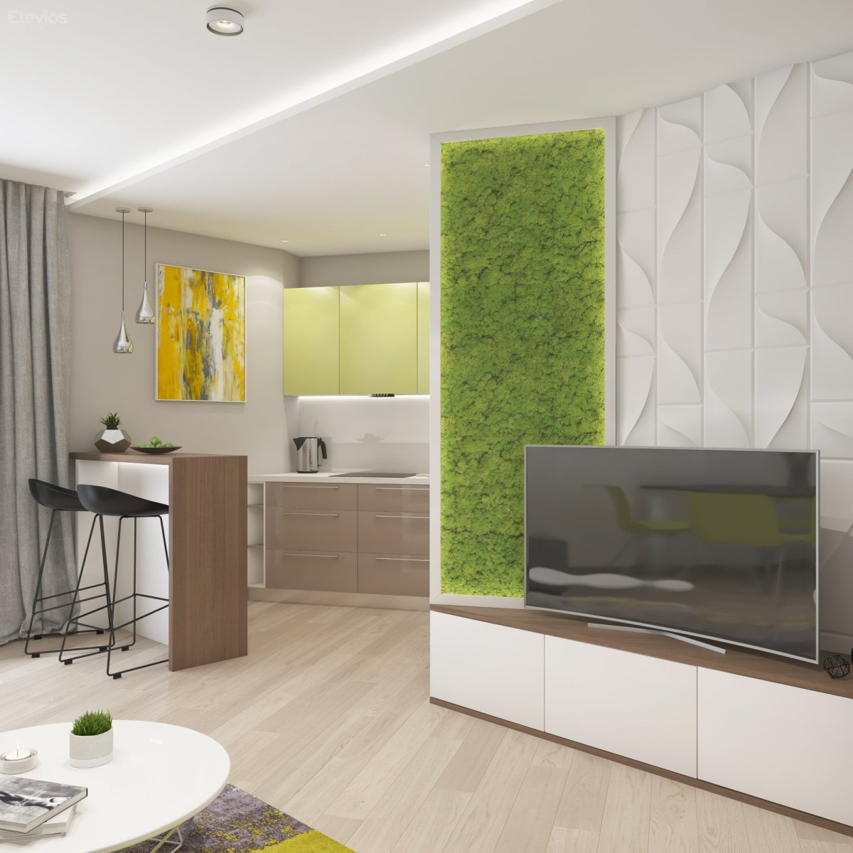 Кухня для гостинки