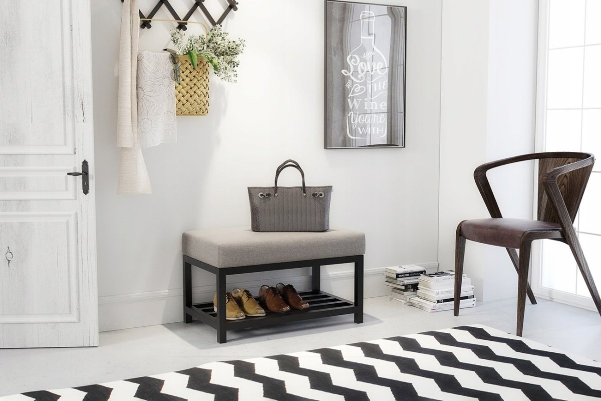 Шкаф в прихожую с диванчиком