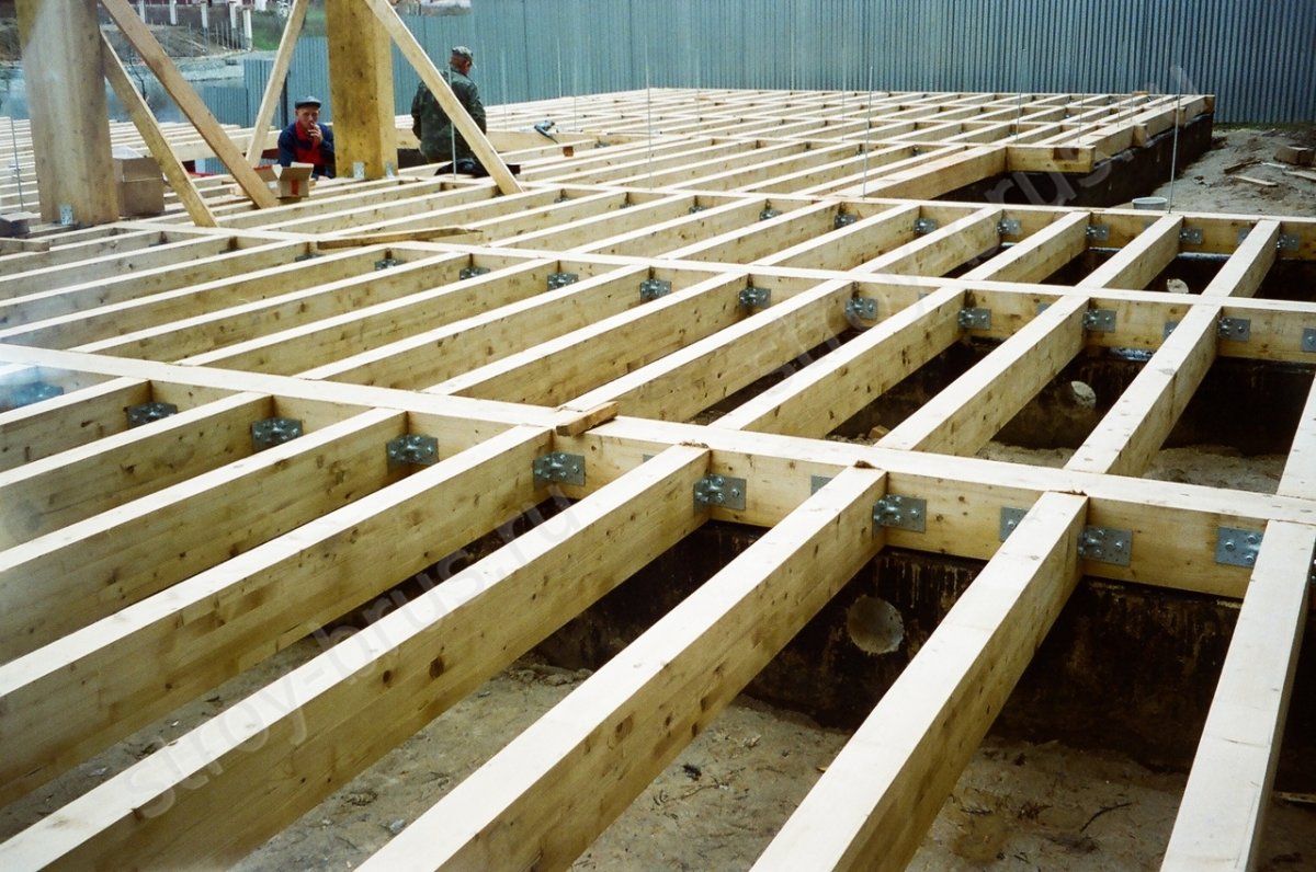 Замена деревянных перекрытий