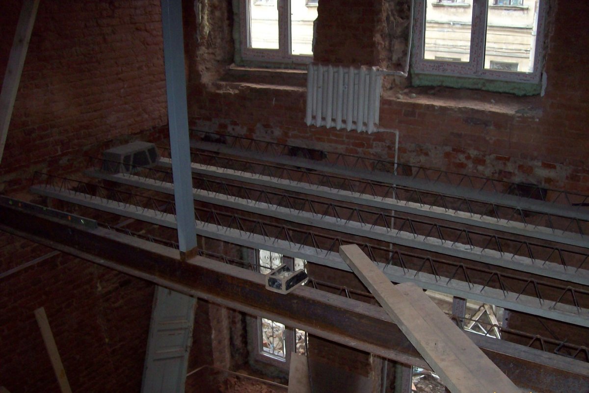 Перекрытие полов в квартире