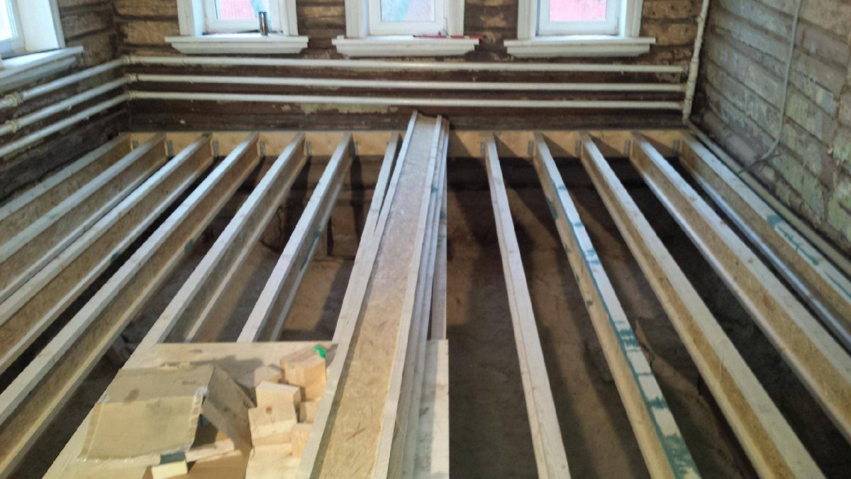 Старые деревянные перекрытия