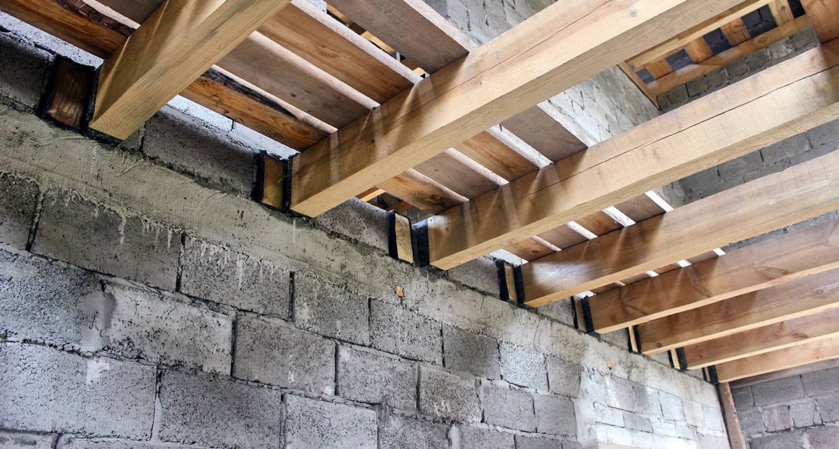 Деревянные перекрытия в доме