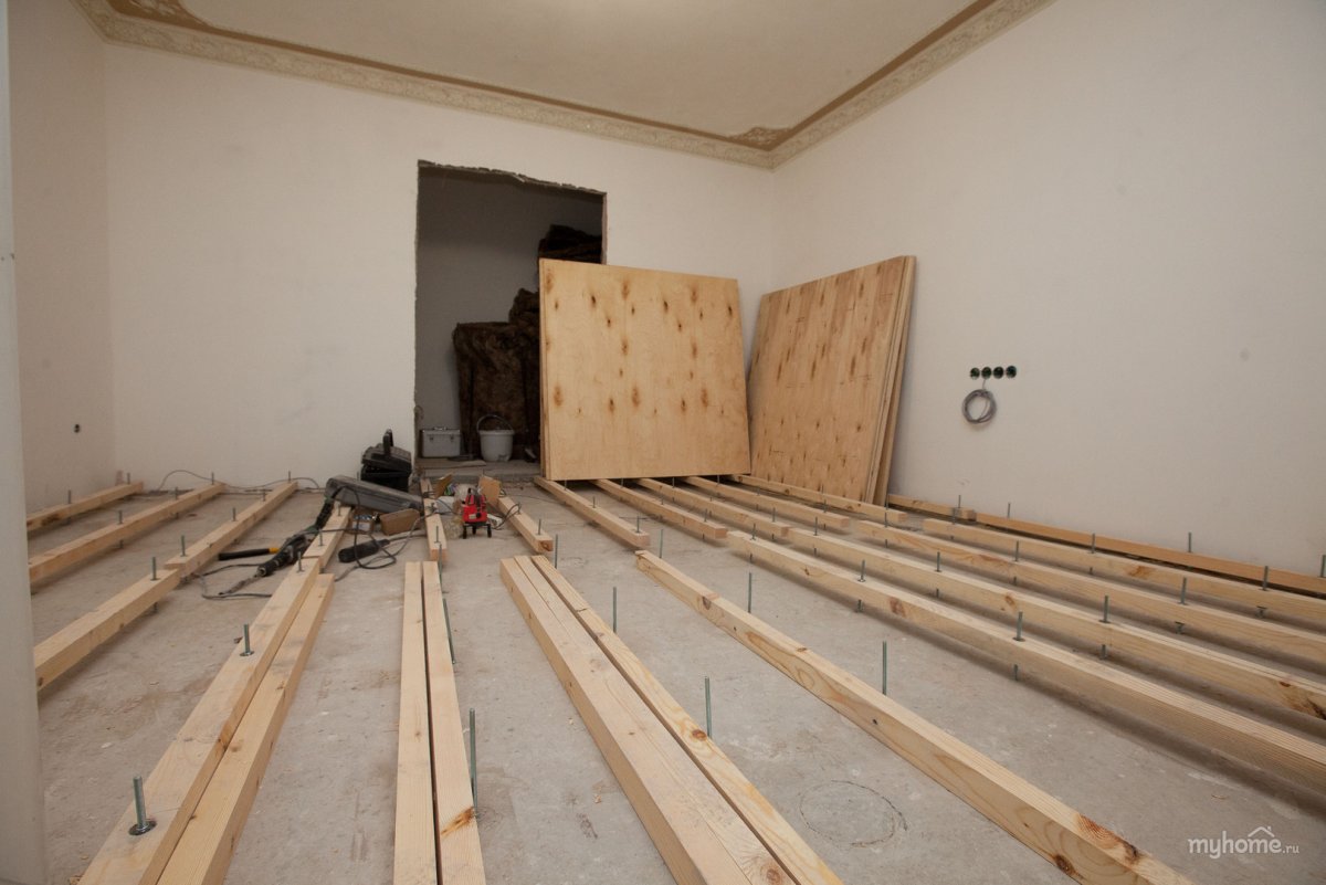 Двутавровые балки чердак