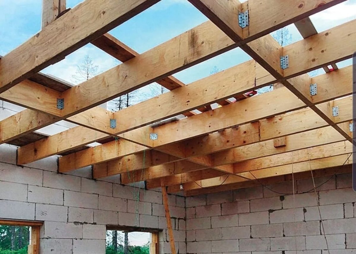 I-балки межэтажного перекрытия