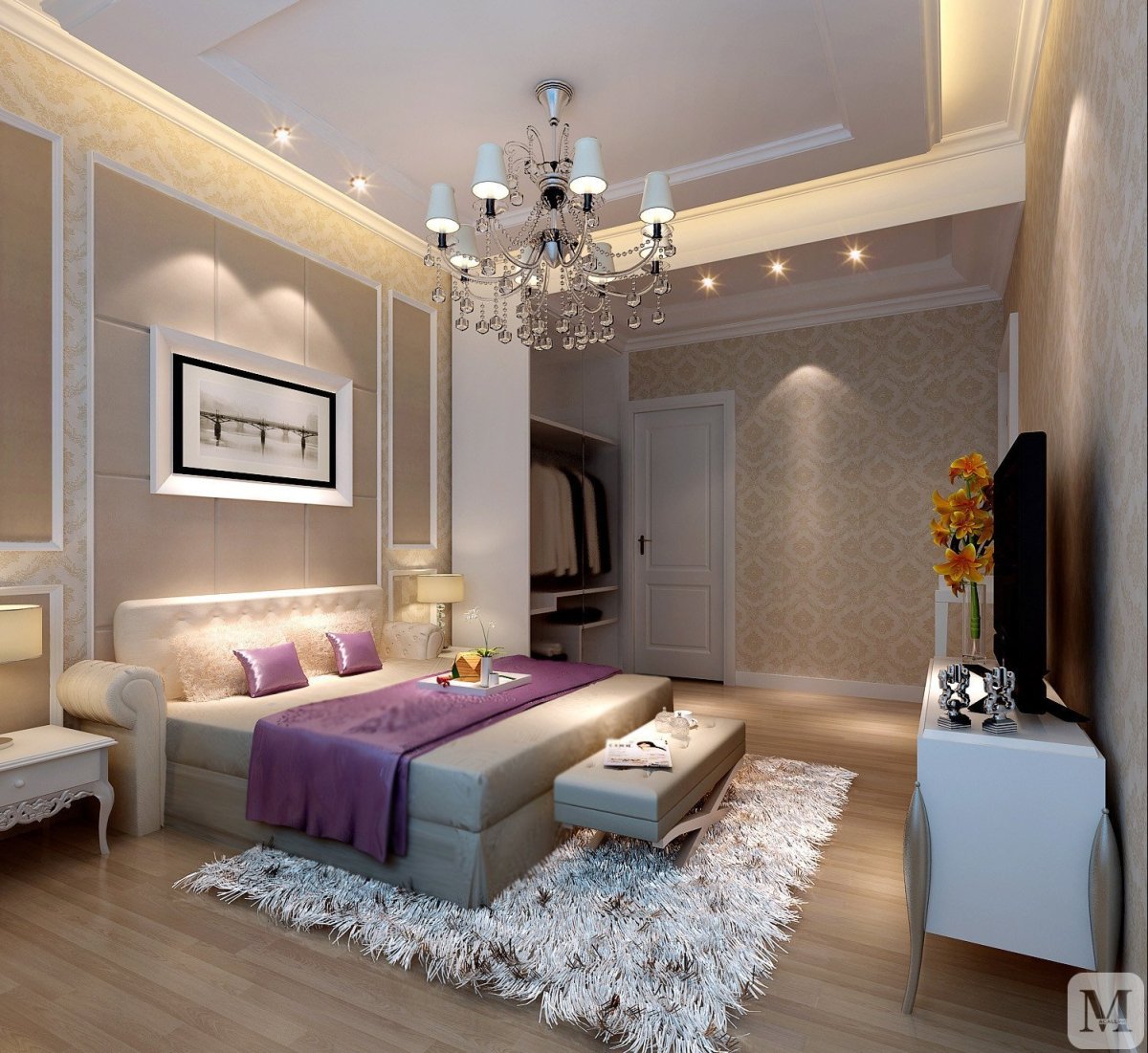 Люстра Неоклассика в спальню