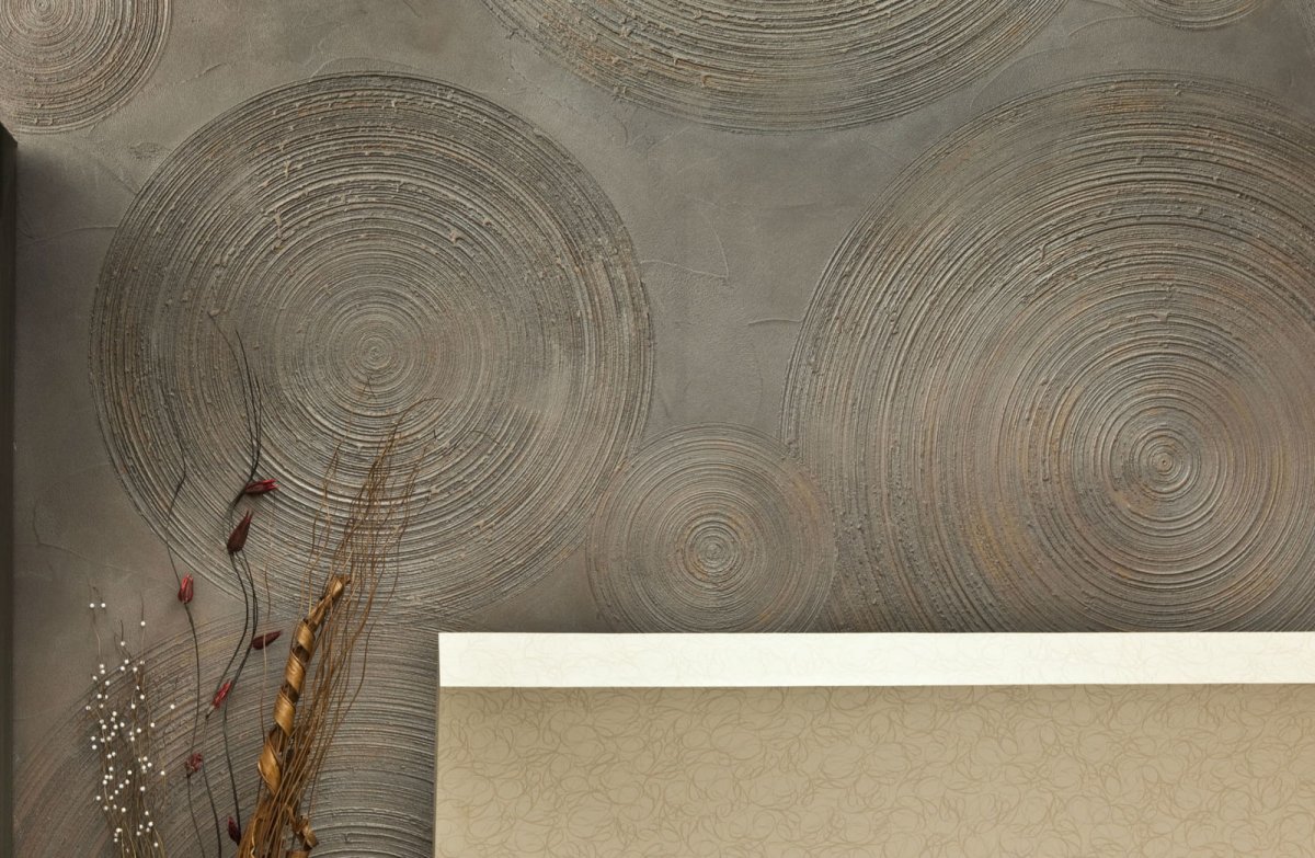 Фактурная штукатурка для внутренней отделки