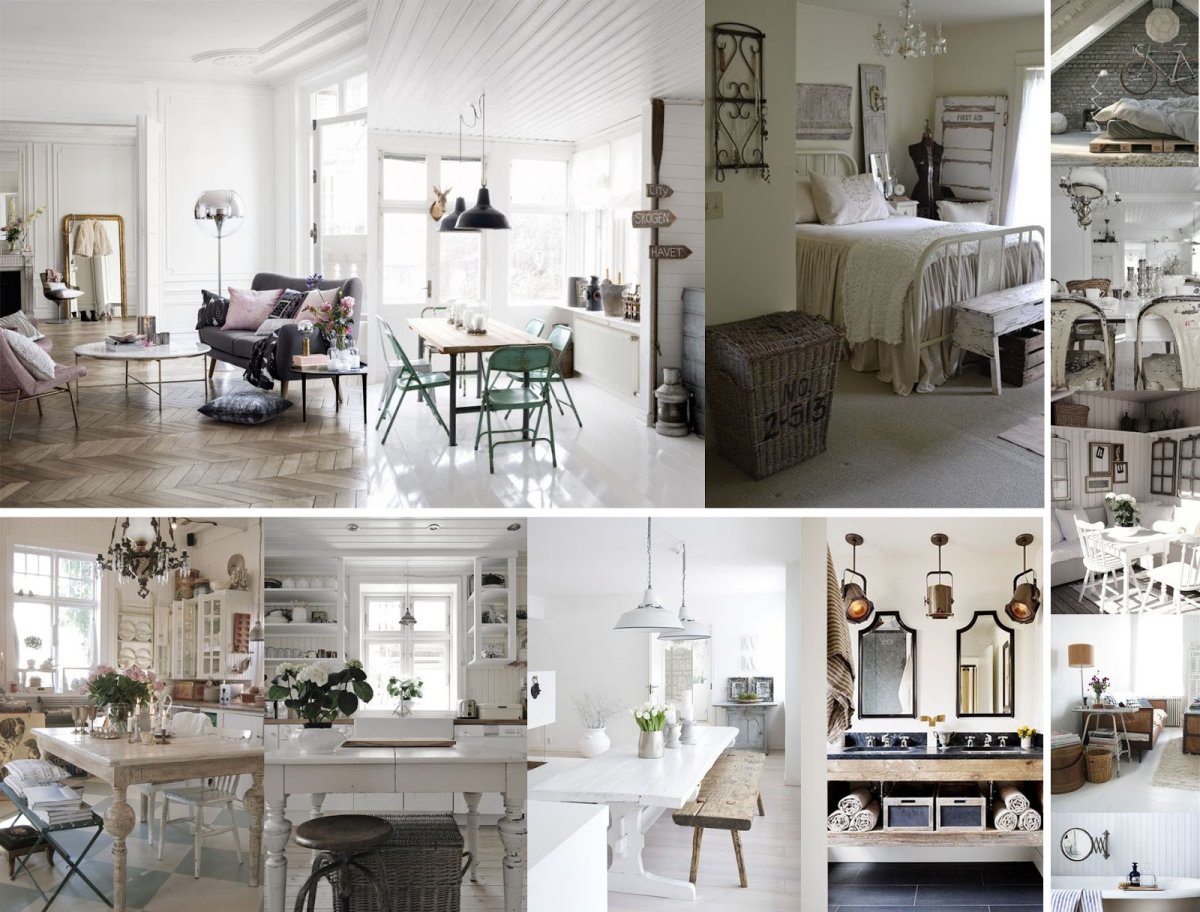 Интерьер гостиной в шведском стиле