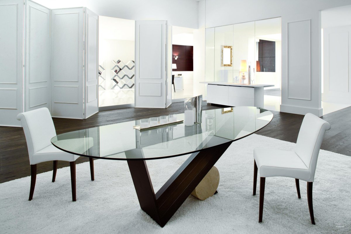 Обеденный стол Barnes Round Dining Table