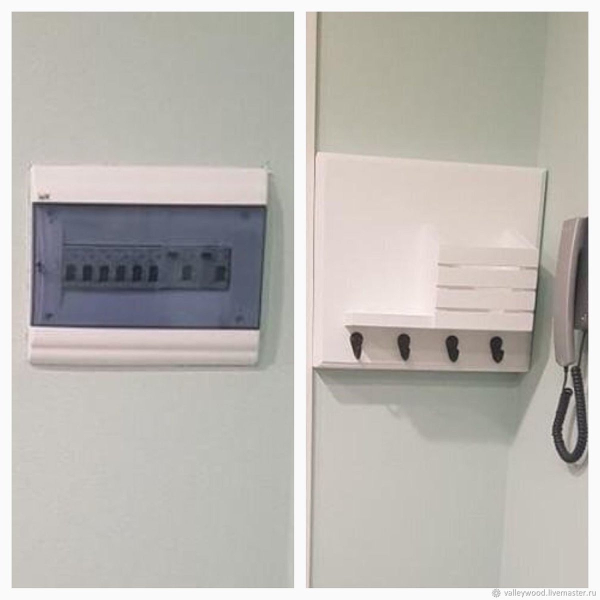 Ключница с полочкой в прихожую