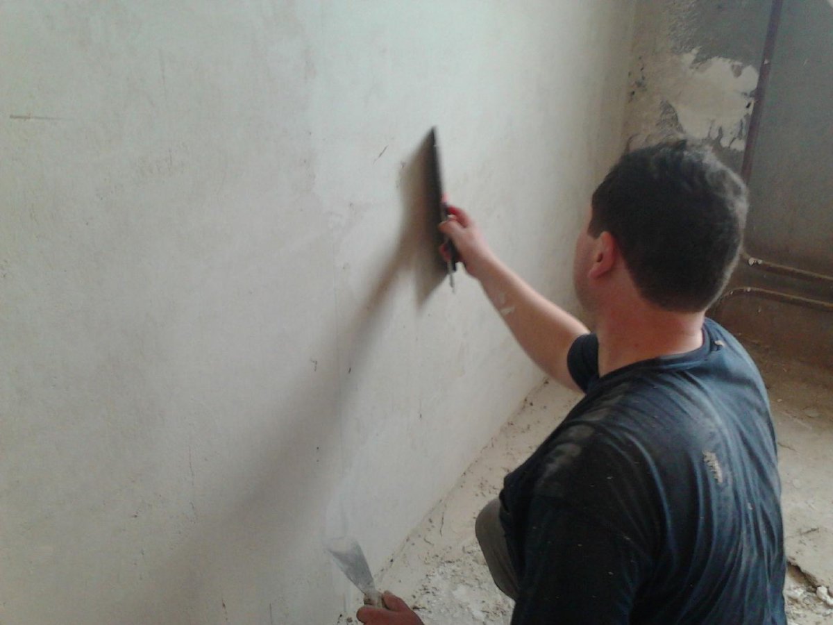Штукатурка стен в квартире