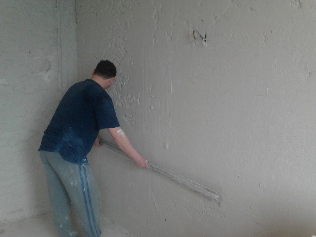 Штукатурка стен в квартире
