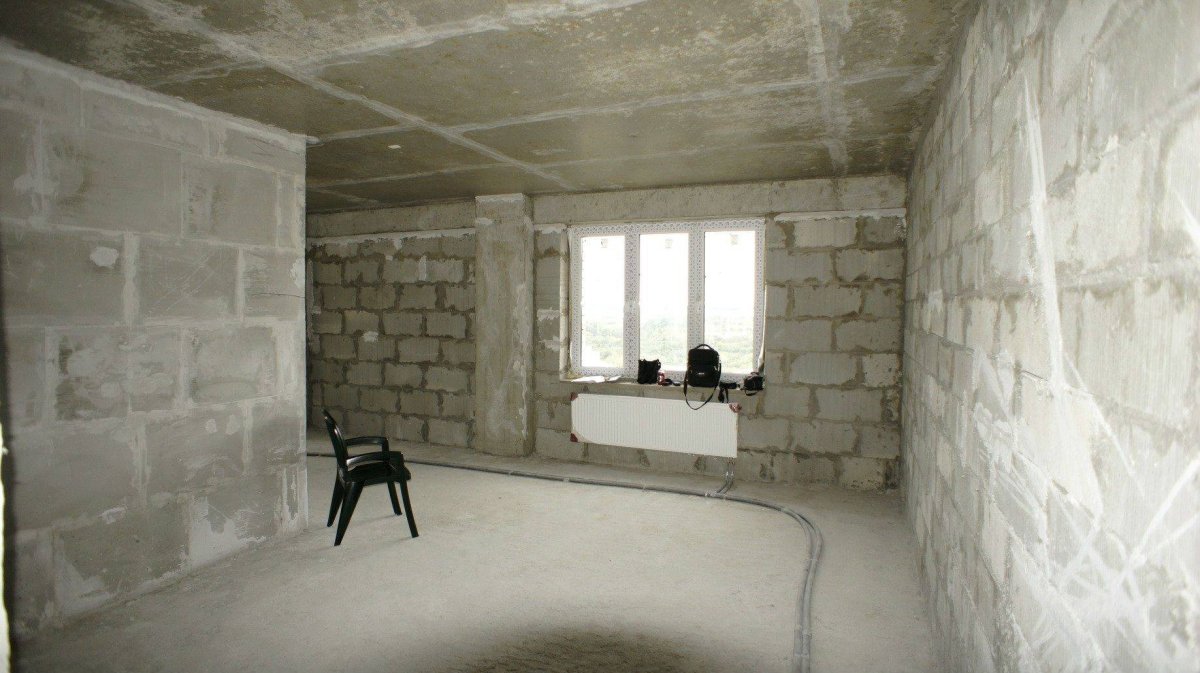 Оштукатуренная стена