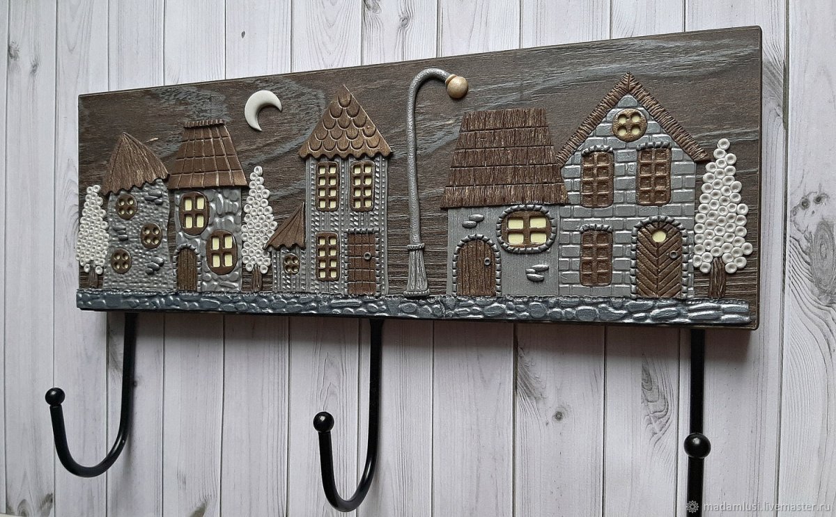 Ключница из пеноплекса