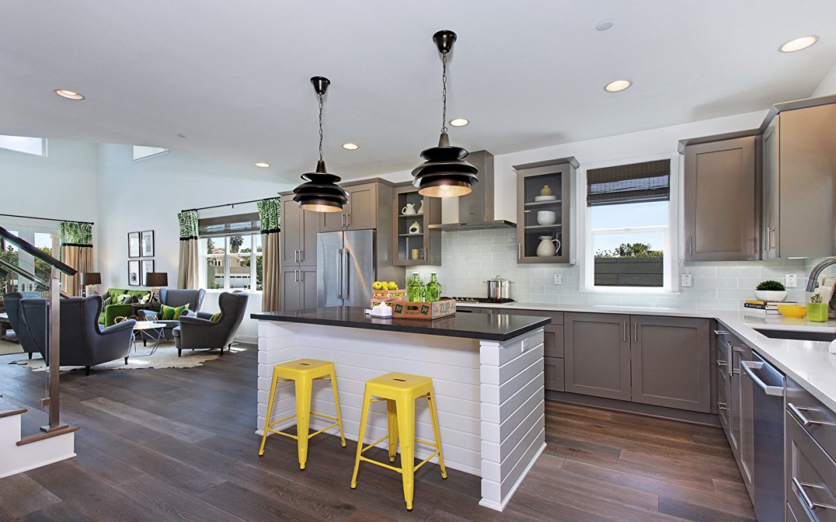 Комната кухня