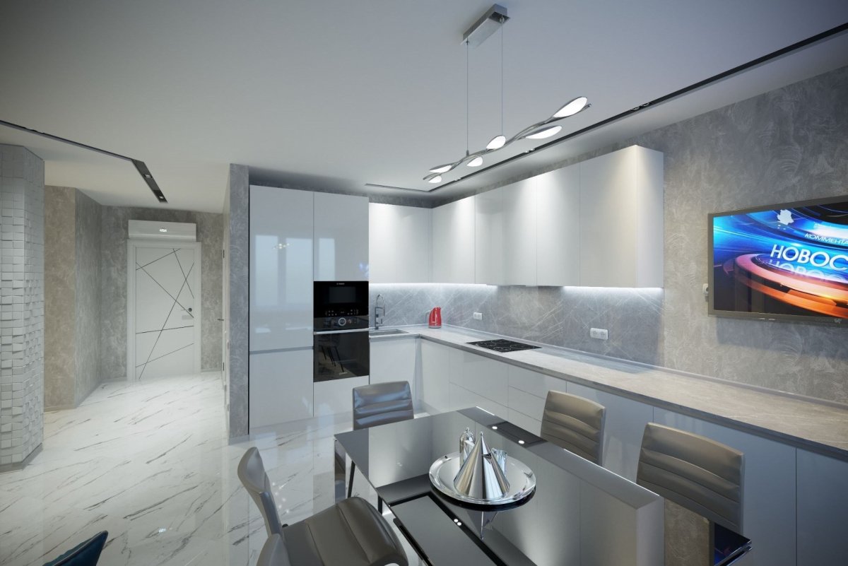 Дорогие кухни Минимализм