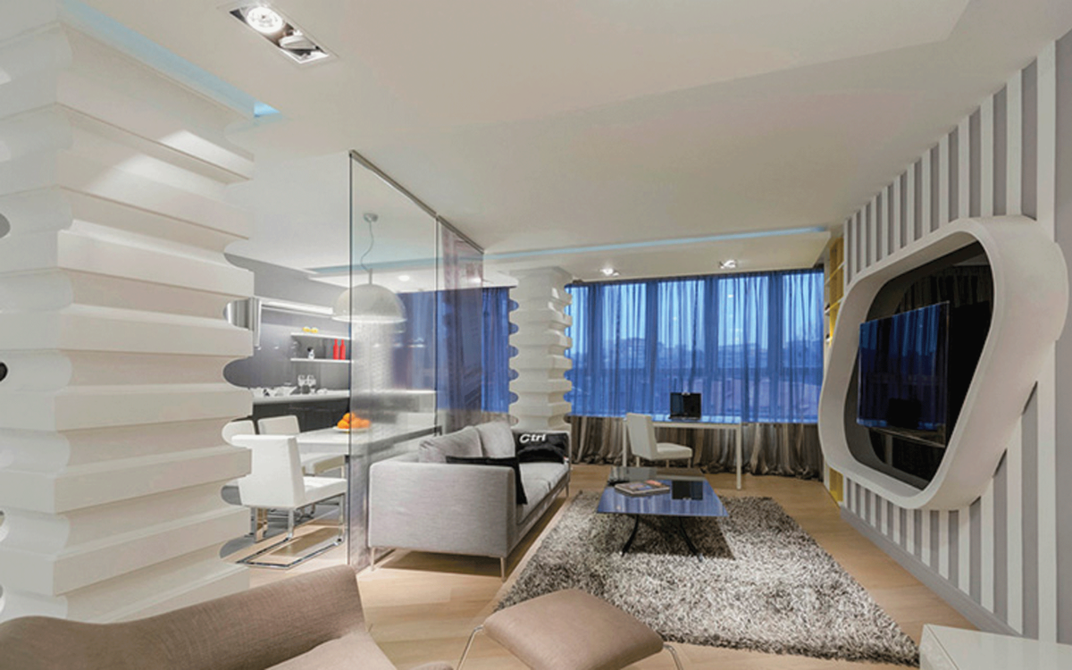 Футуристический интерьер