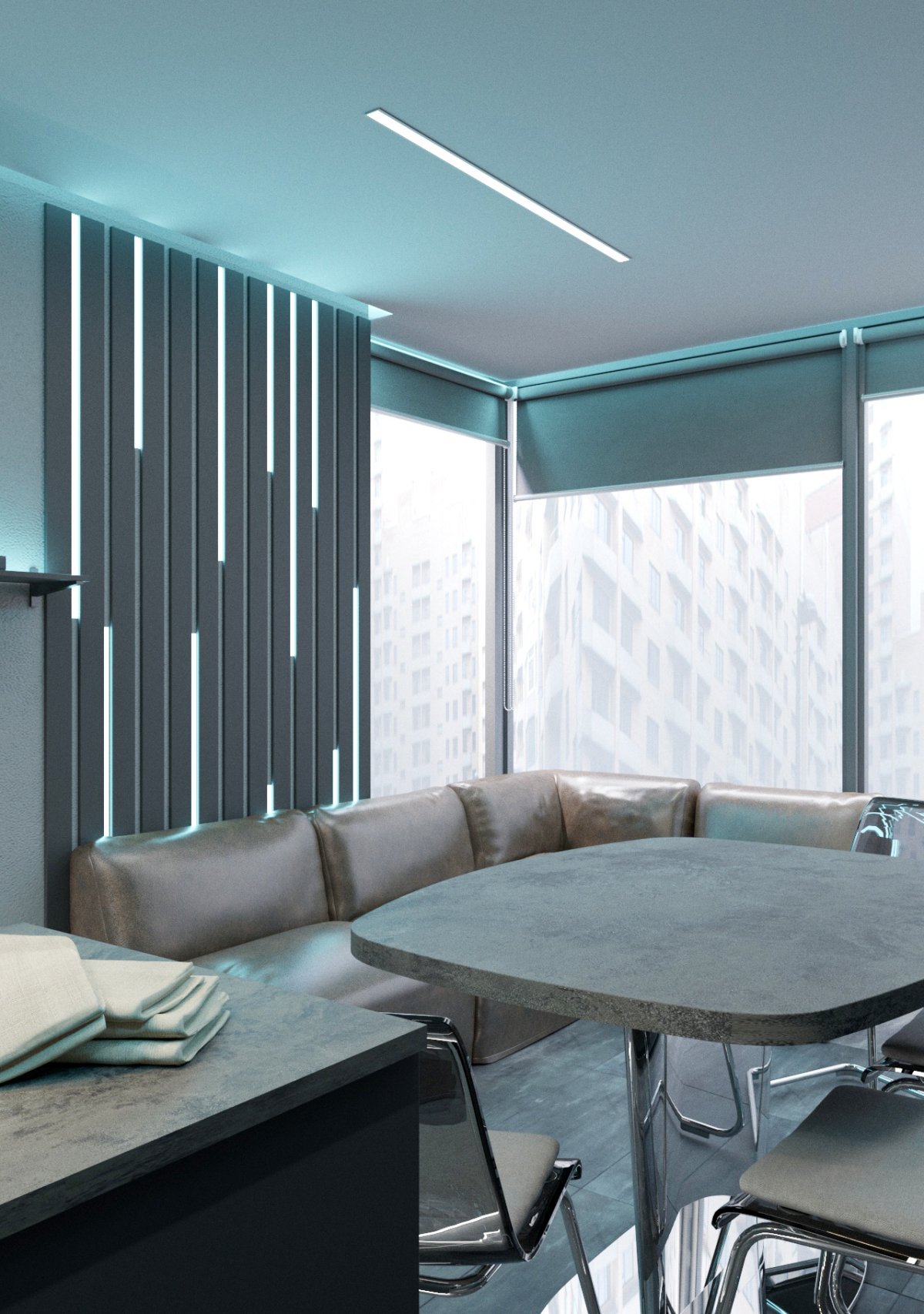 Светодиодная подсветка в интерьере