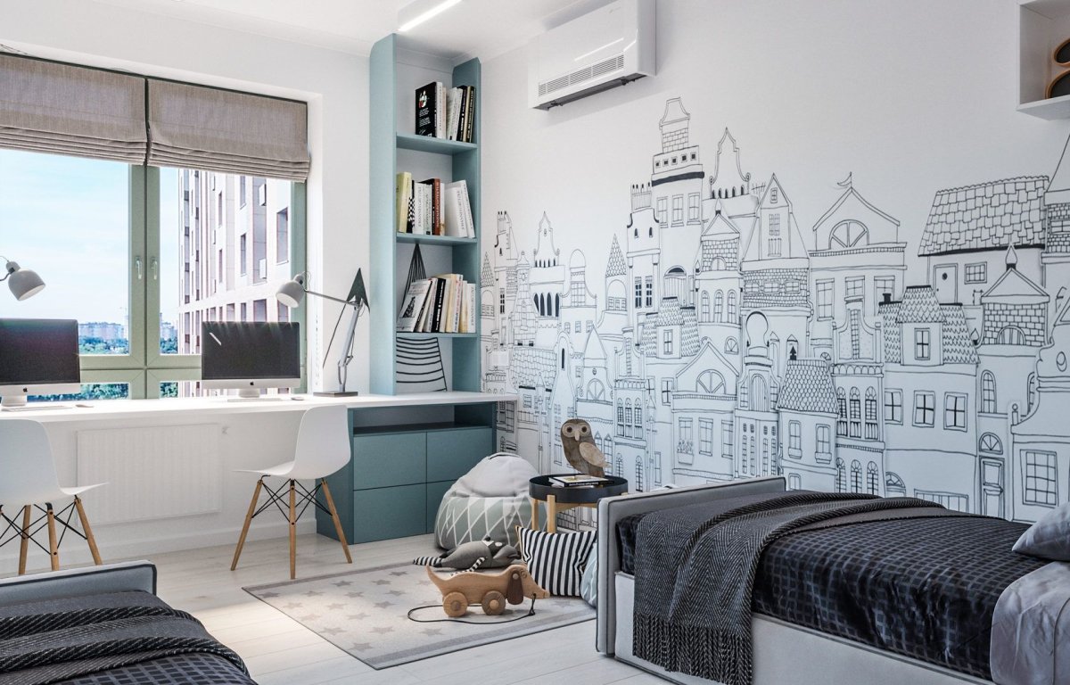 Комната для мальчика икеа