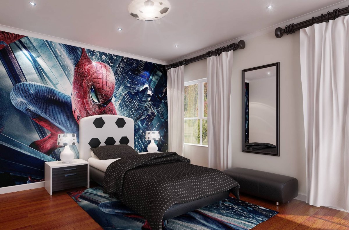 Обои в детскую комнату мальчику