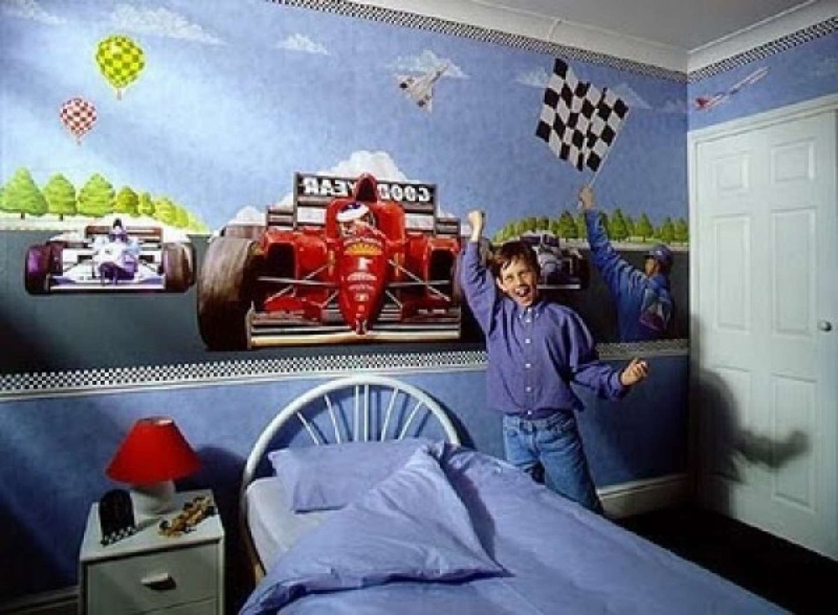 Интерьер детской комнаты для мальчика