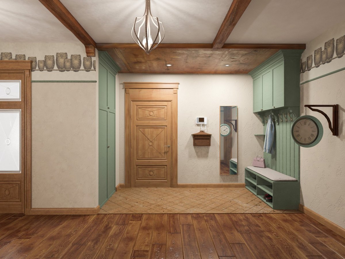 Уютная маленькая прихожая