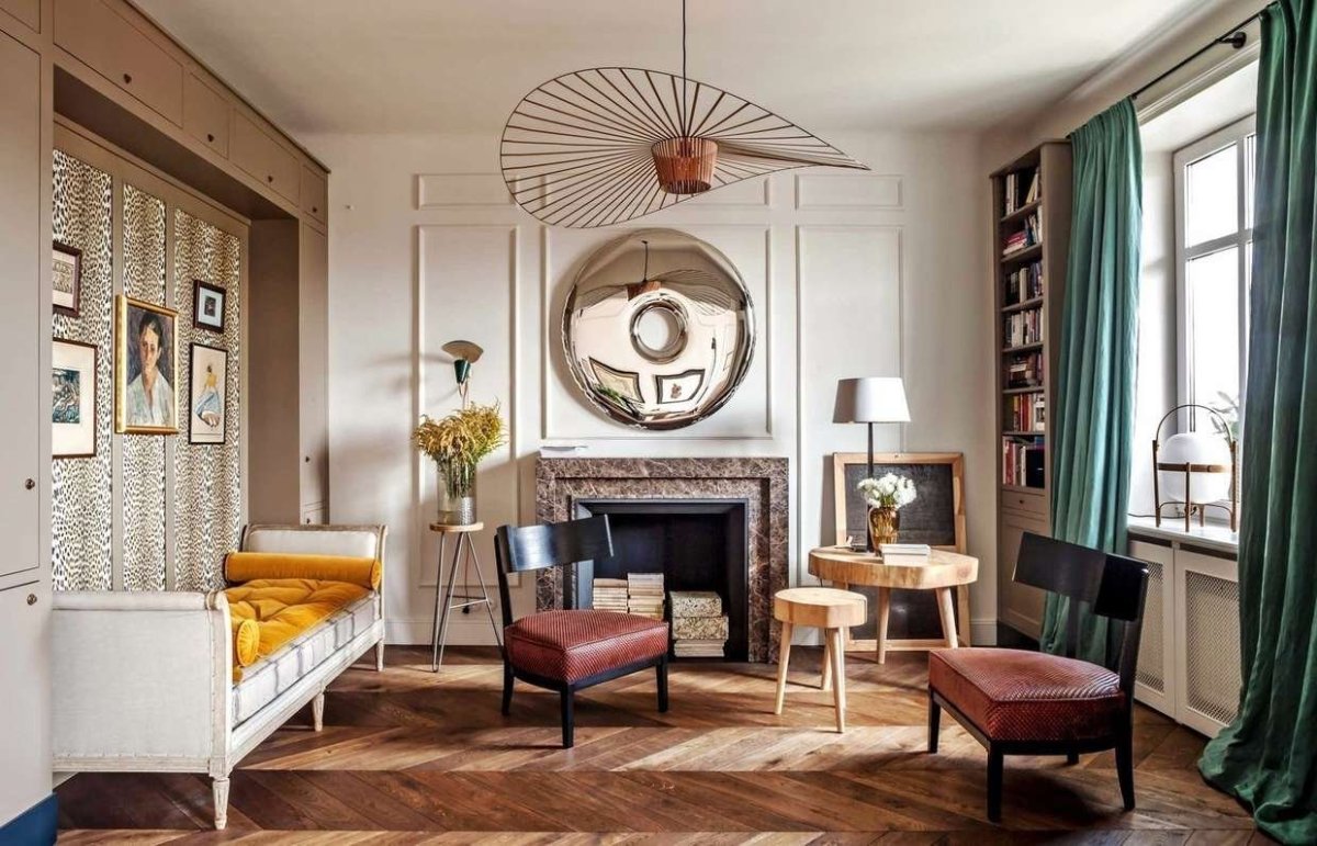 Паризьен стиль в интерьере