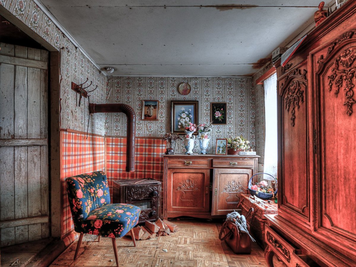 Французский камин в интерьере