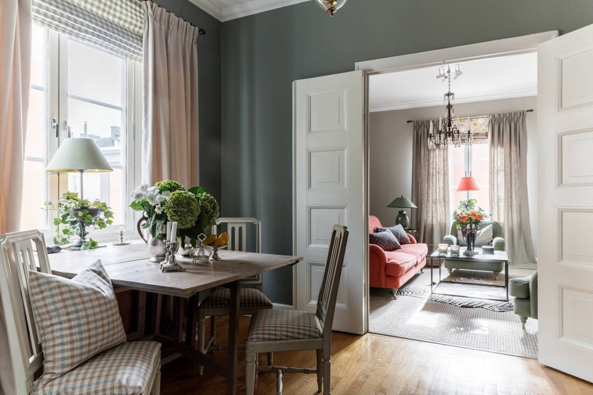 Английский стиль в интерьере