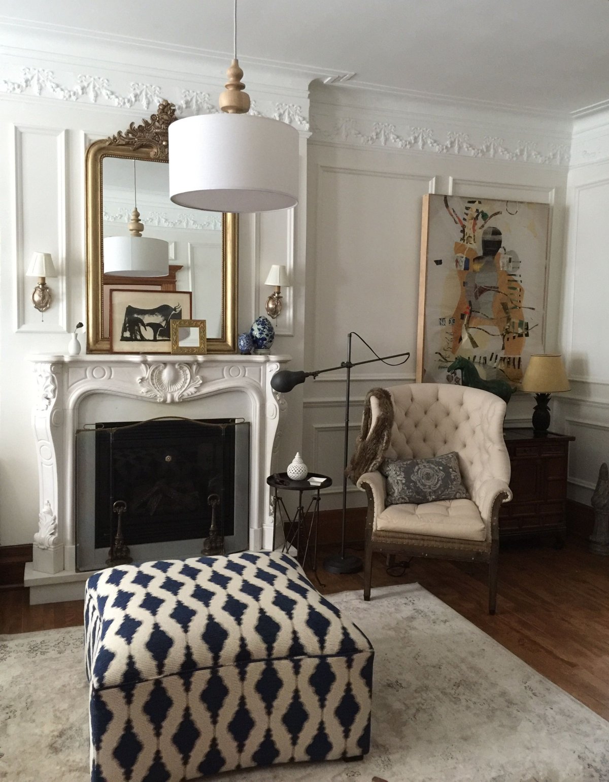 Старинный интерьер