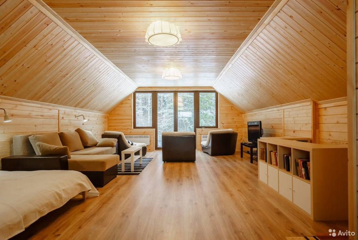 Отделка дачи внутри