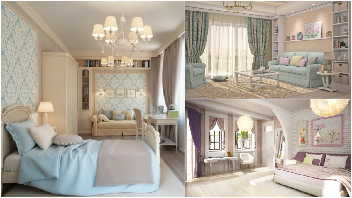 Гостиная в стиле Романтизм